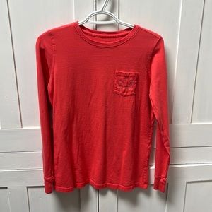 Coral Vineyard Vines Long sleeve Shirt